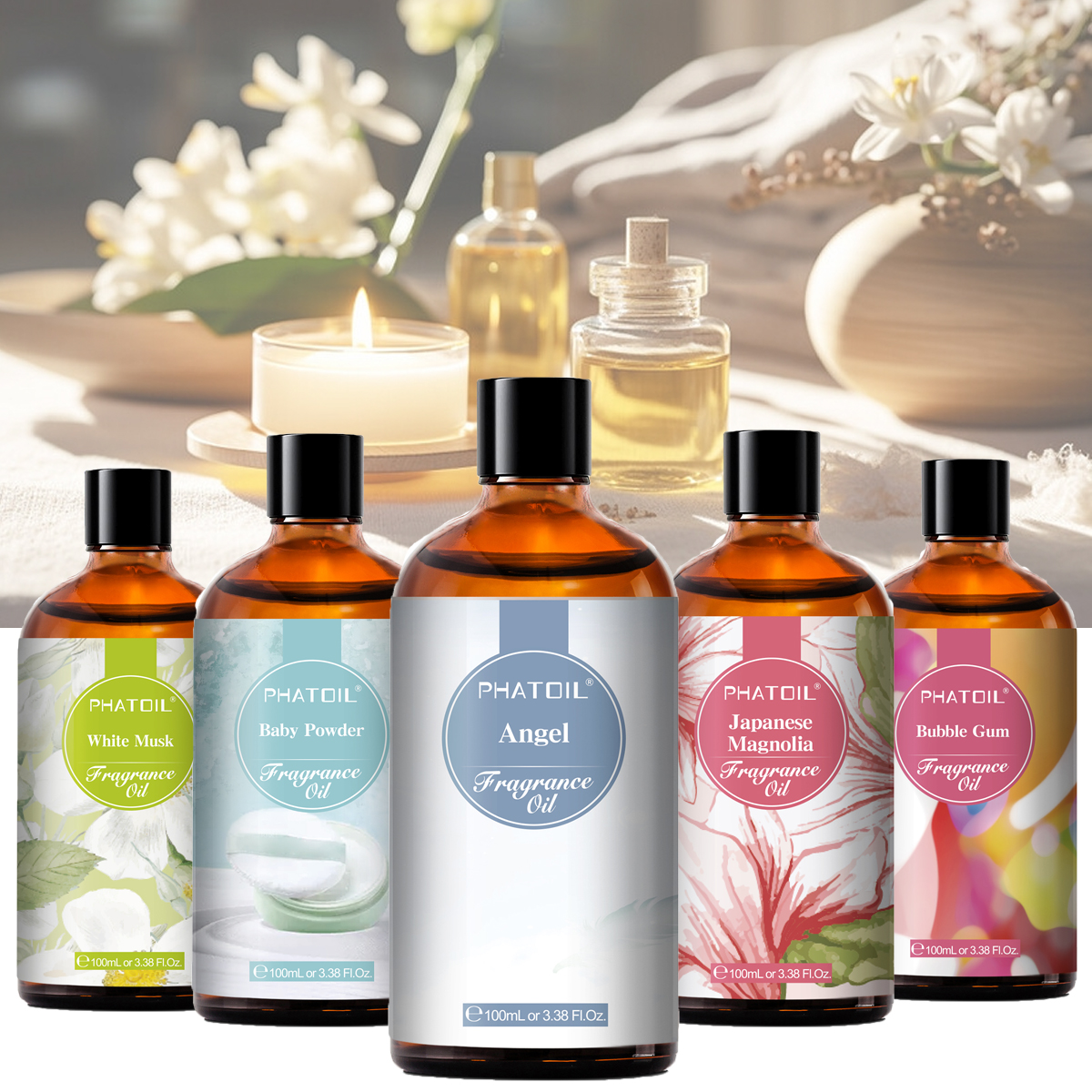 Soap Making Fragrance Oil - PHATOIL 100ml Aroma Fragrance Oil Fresh