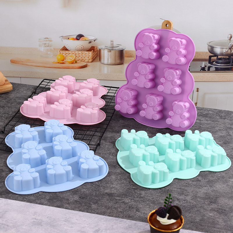 Melt Pour Soap Base - Silicone Gummy Bear Molds,Jello Molds for