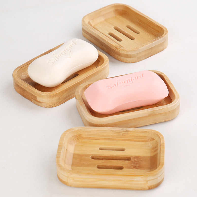Soap Making Dye - 1 Pc Bamboo Wooden Soap Dish,