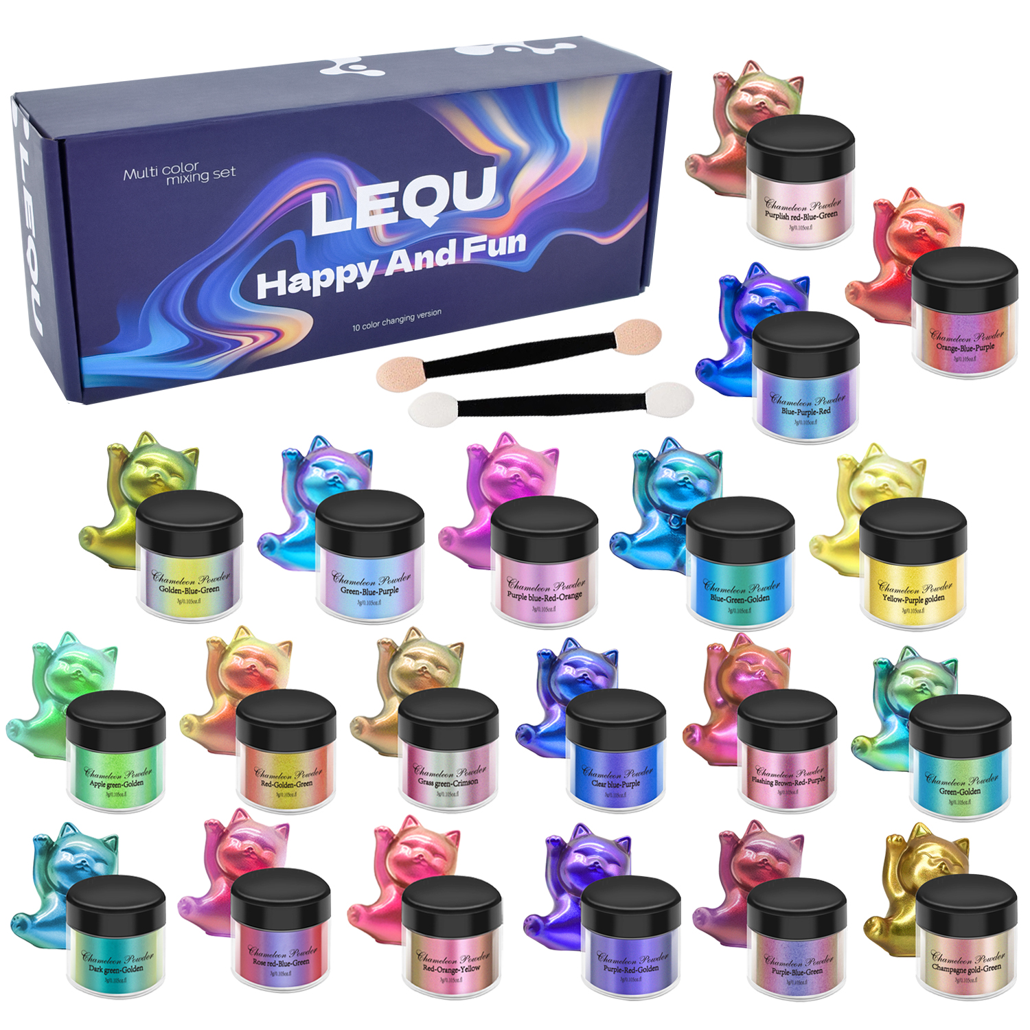 1 Set Chameleon Powder Nail Ch - Soap Making Dye recensie en prijs