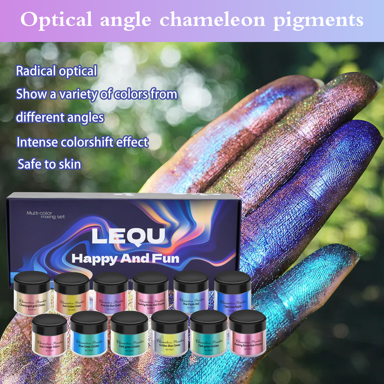 1 Set Chameleon Powder Nail Ch - Soap Making Dye recensie en prijs