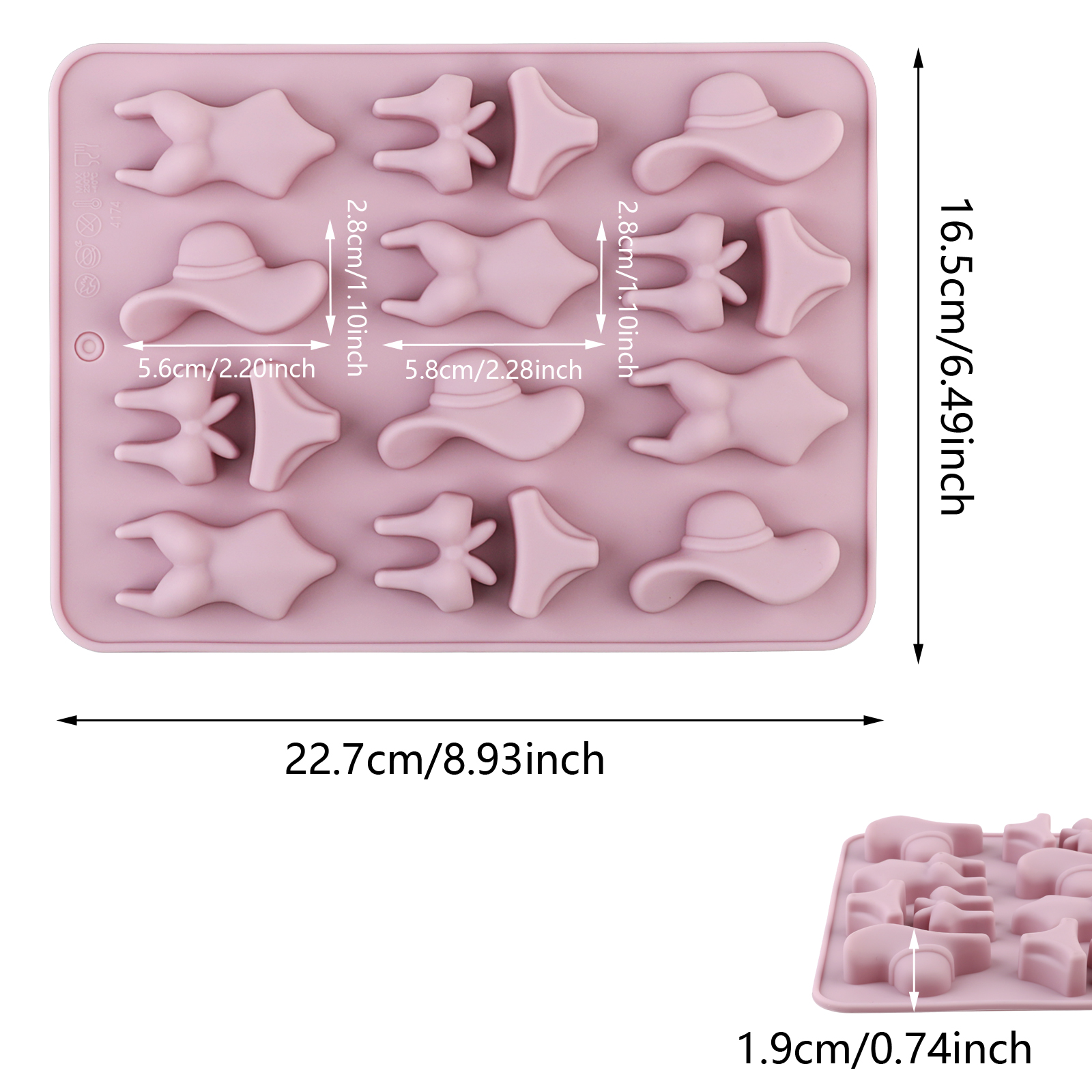 A Summer-Themed Beach Bikini M - Melt Pour Soap Base recensie en prijs
