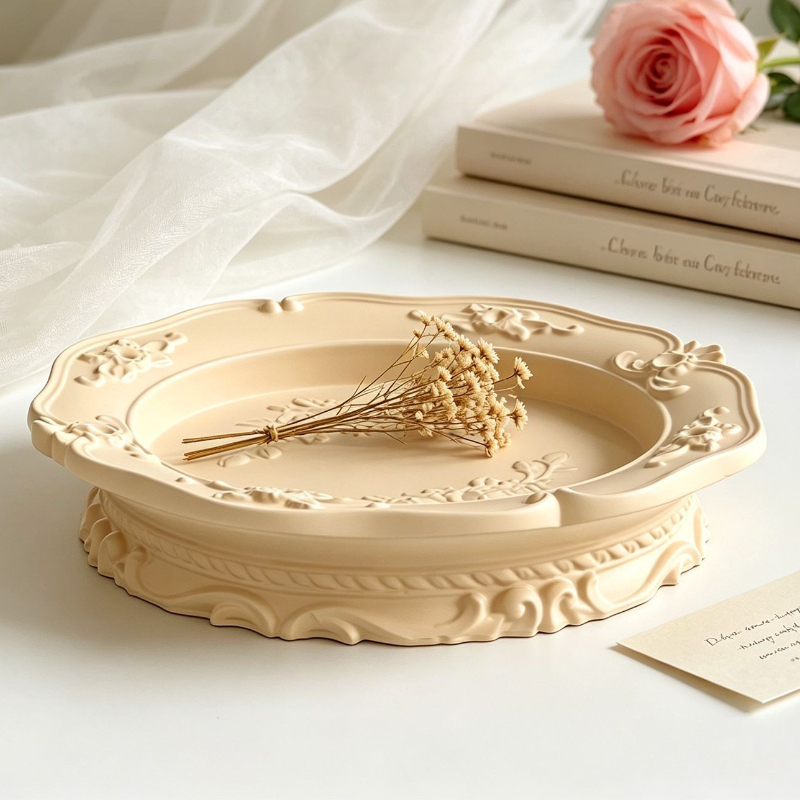 Elegant Vintage Baroque Lace S - Melt Pour Soap Base recensie en prijs