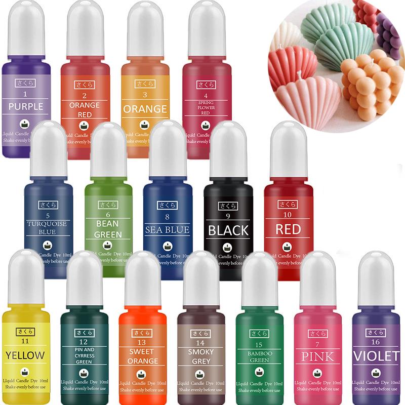 10ml/Bottle Candle Wax Pigment - Soap Making Dye recensie en prijs