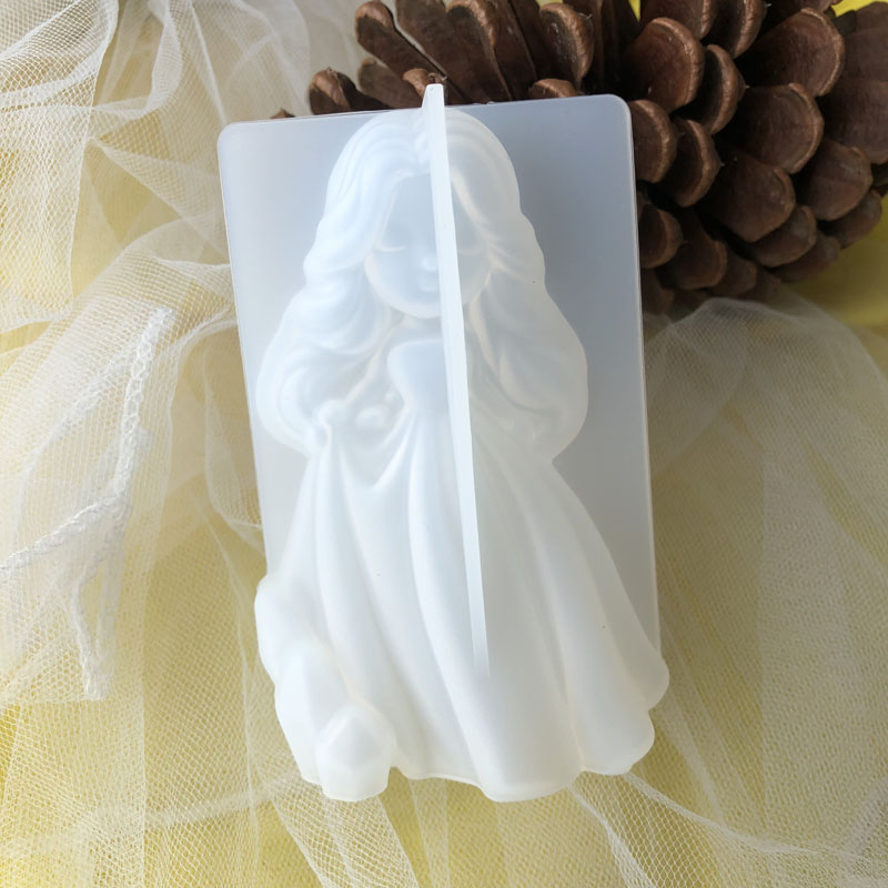3D Cute Princess Silicone Cand - Melt Pour Soap Base recensie en prijs