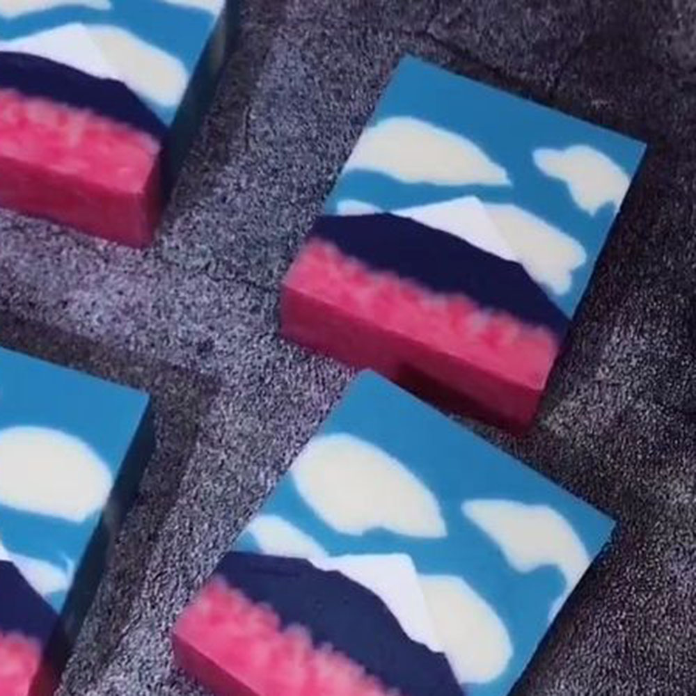 Moutain Pattern Scraper Rib So - Soap Making Hobby recensie en prijs