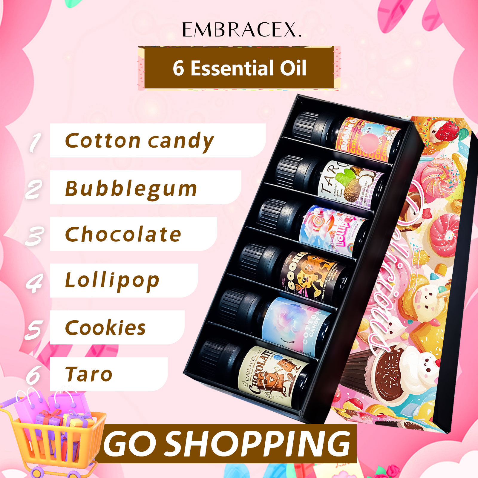 6PC/1Set Delicious Essential O - Essential Oil Soap recensie en prijs