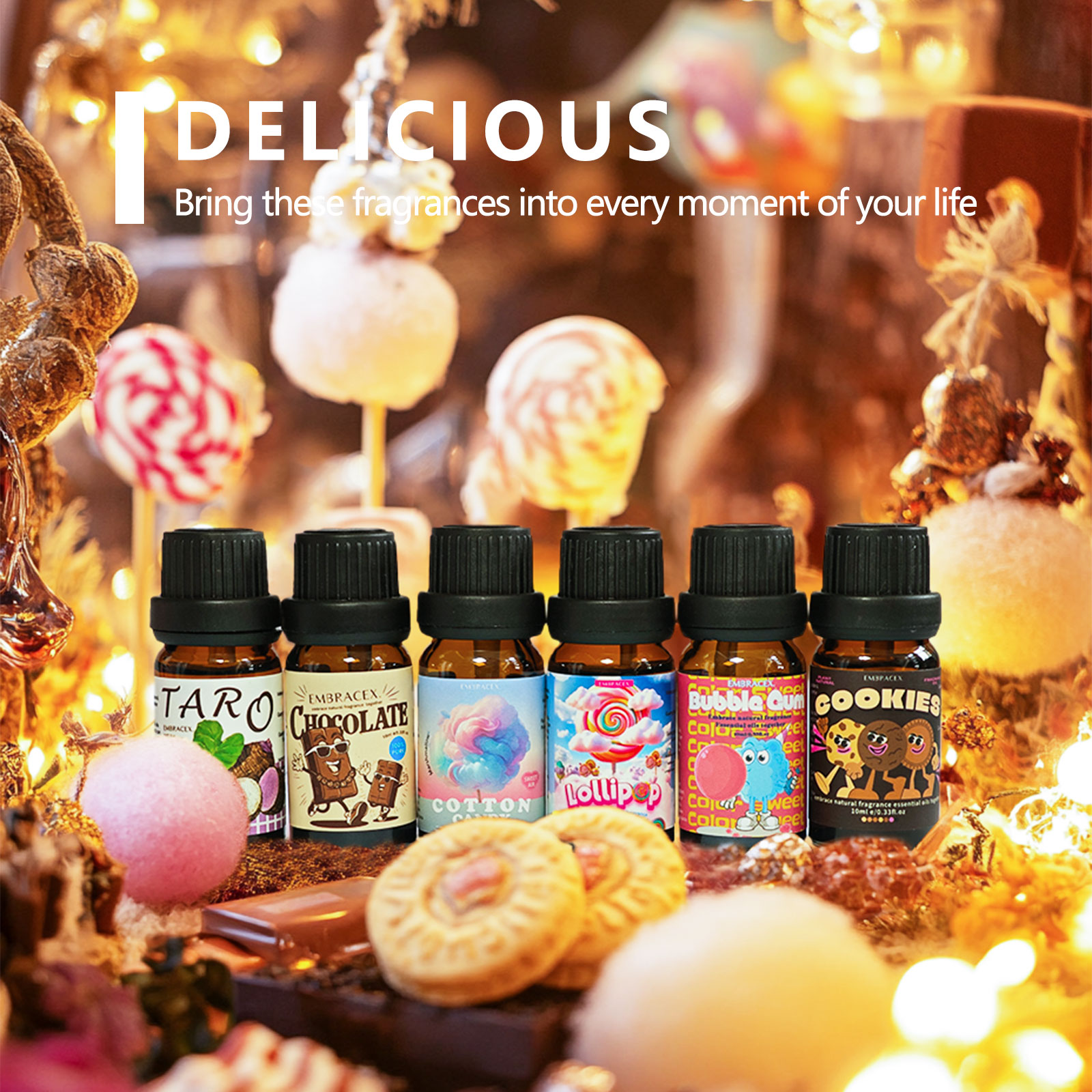 6PC/1Set Delicious Essential O - Essential Oil Soap recensie en prijs