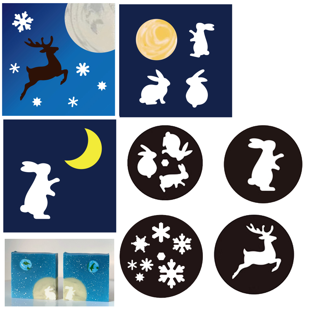 Cartoon Pattern Disc Design Cl - Soap Making Hobby recensie en prijs