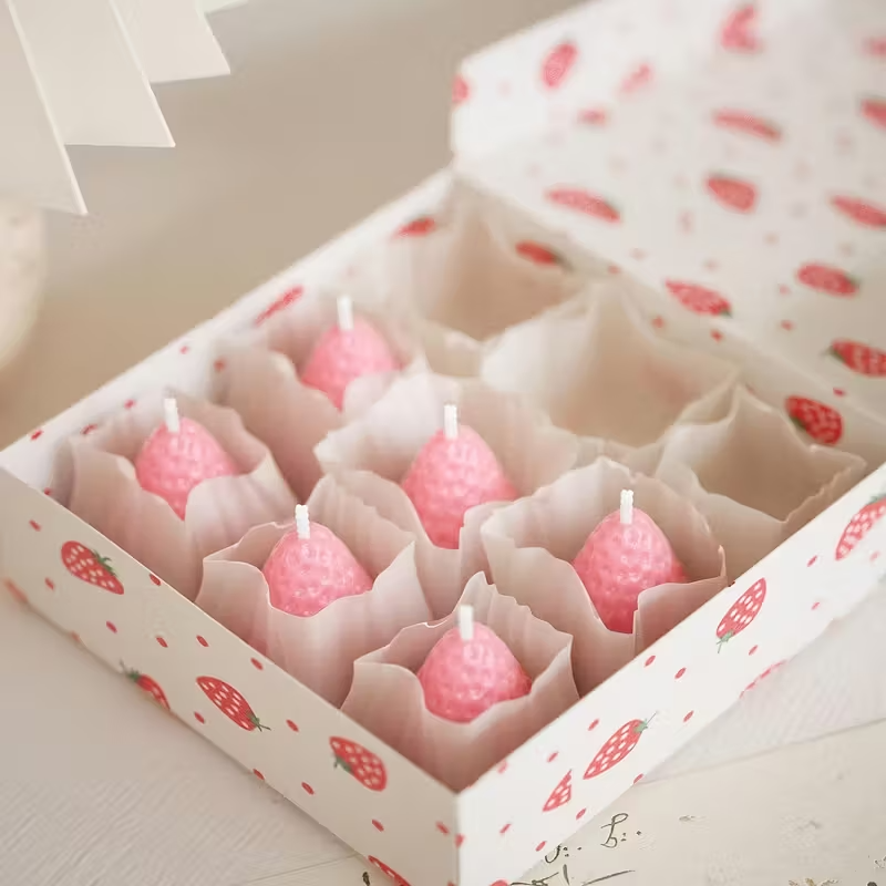 Strawberry Silicone Candle Mol - Melt Pour Soap Base recensie en prijs