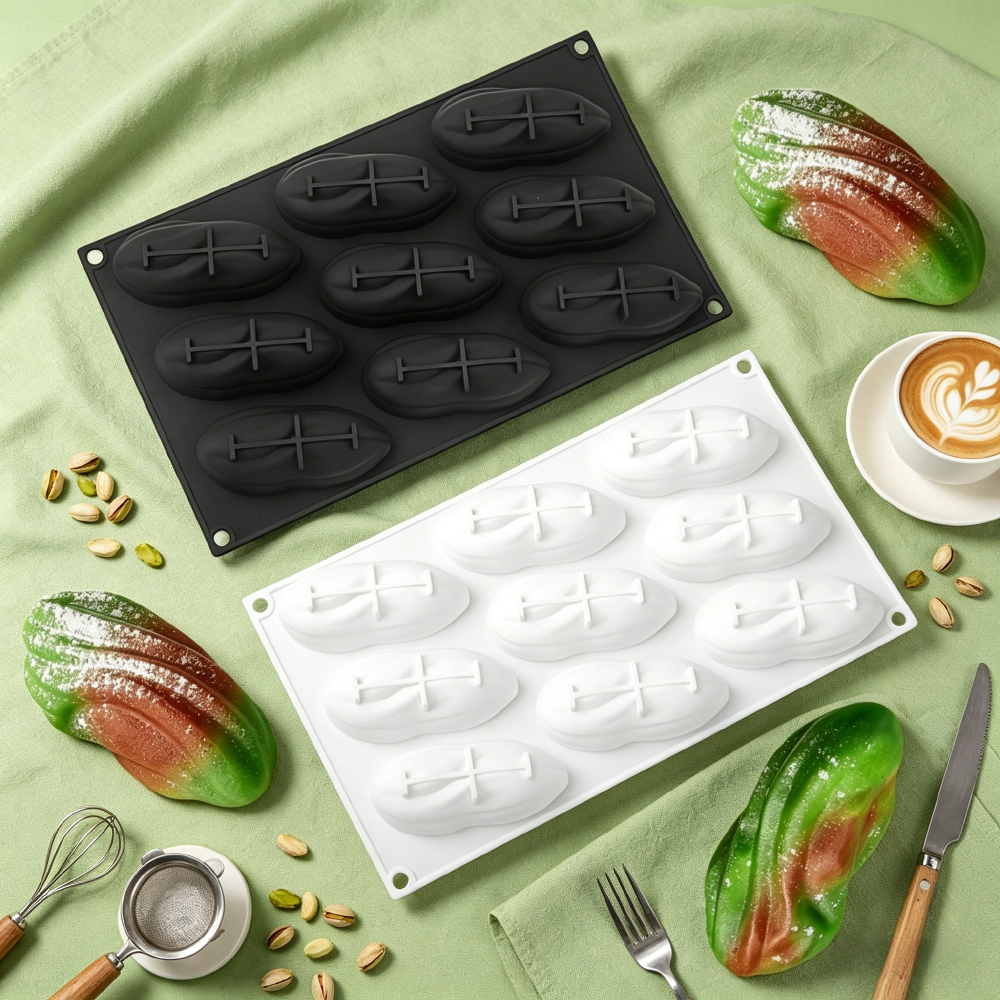 4 or 9-Cavity Pistachio Silico - Melt Pour Soap Base recensie en prijs