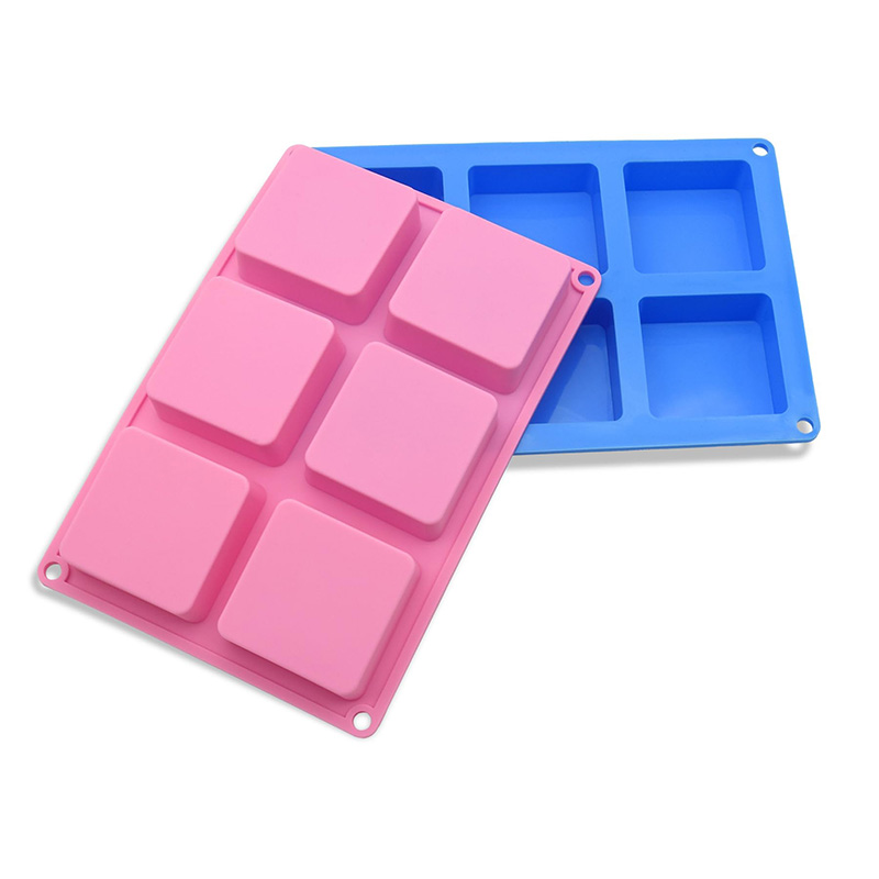 Square Soap Molds 6-Cavity Non - Melt Pour Soap Base recensie en prijs