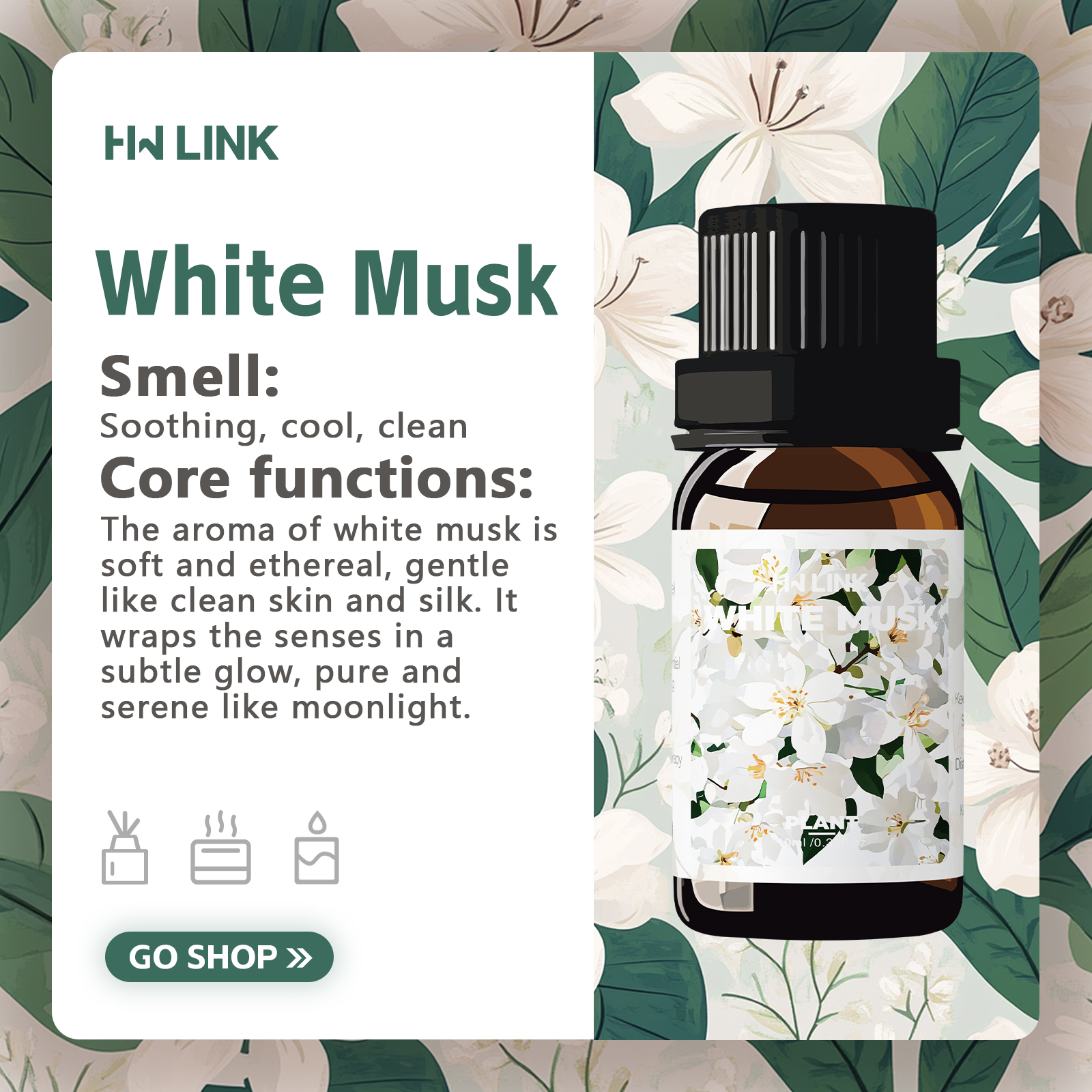 White Musk Essential Oils 10ml - Essential Oil Soap recensie en prijs
