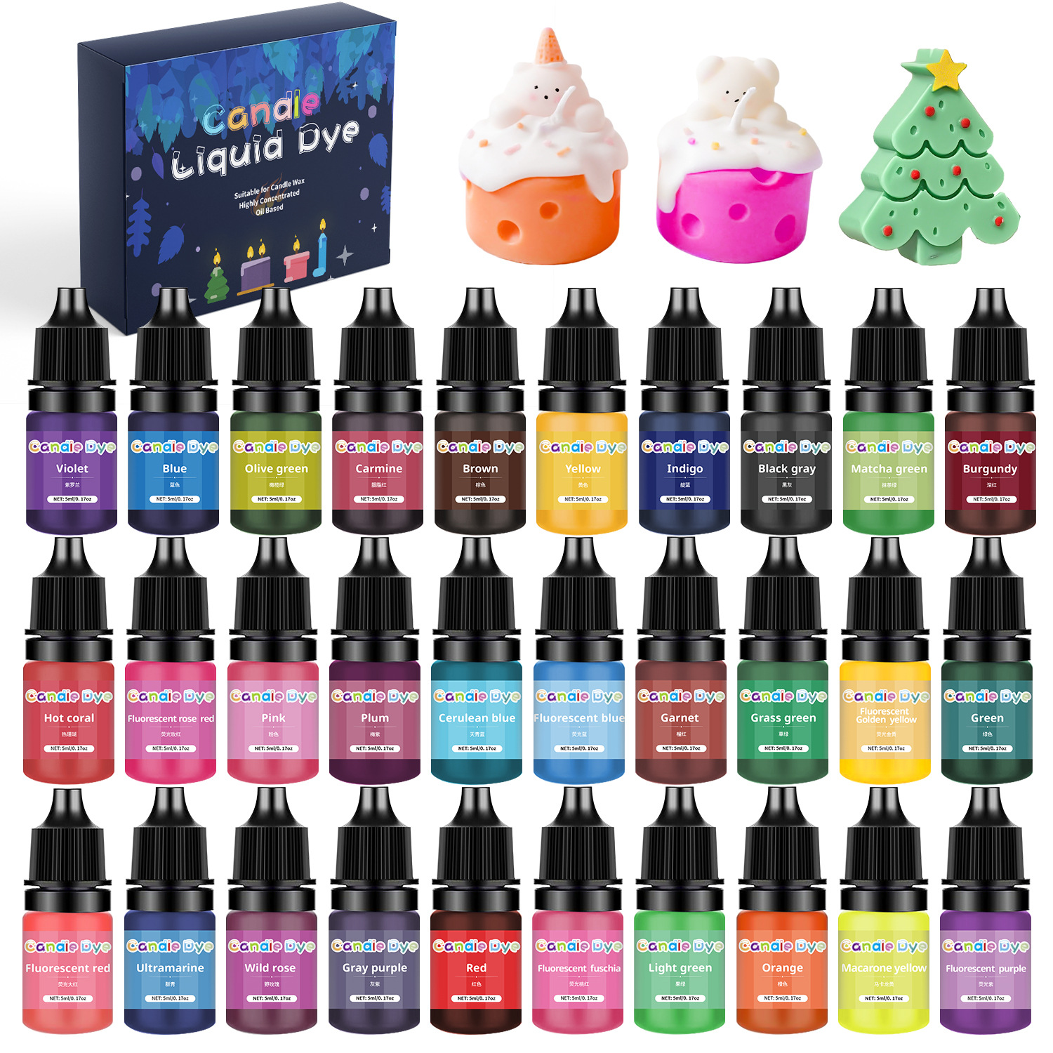 38 Color Candle Wax Pigment Co - Soap Making Dye recensie en prijs