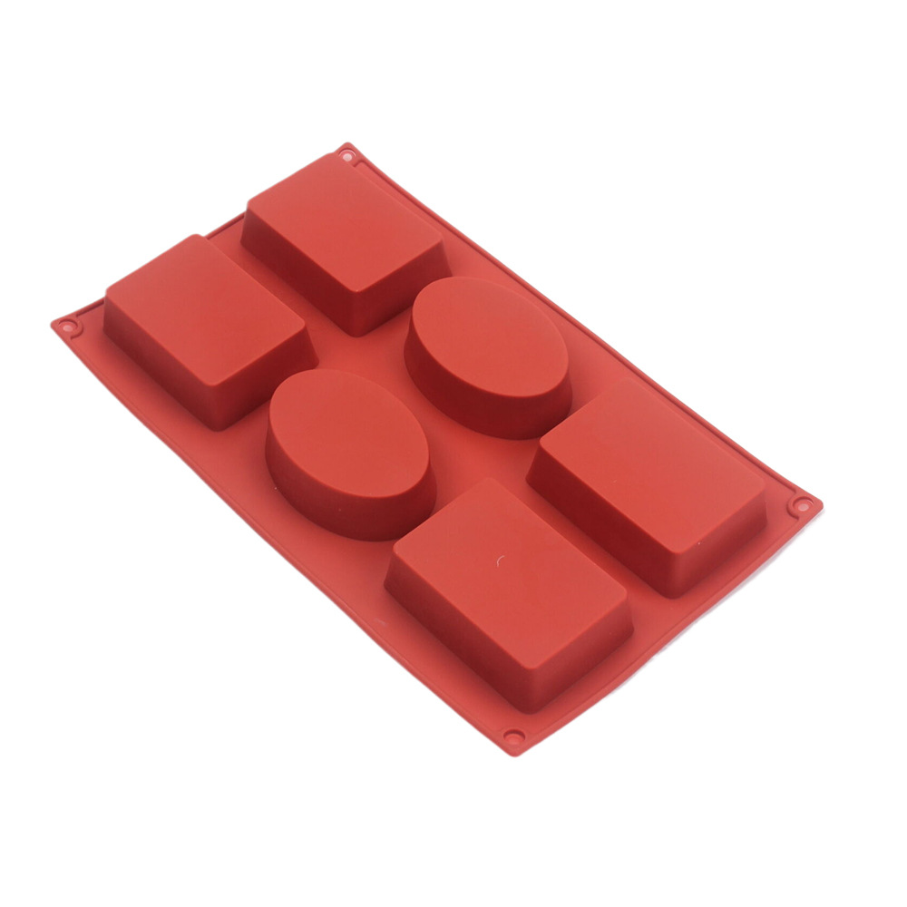 Silicone Rectangle Oval Combo  - Melt Pour Soap Base recensie en prijs
