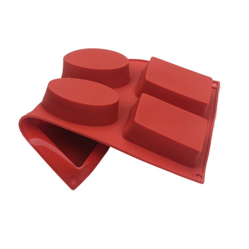 Silicone Rectangle Oval Combo  - Melt Pour Soap Base recensie en prijs