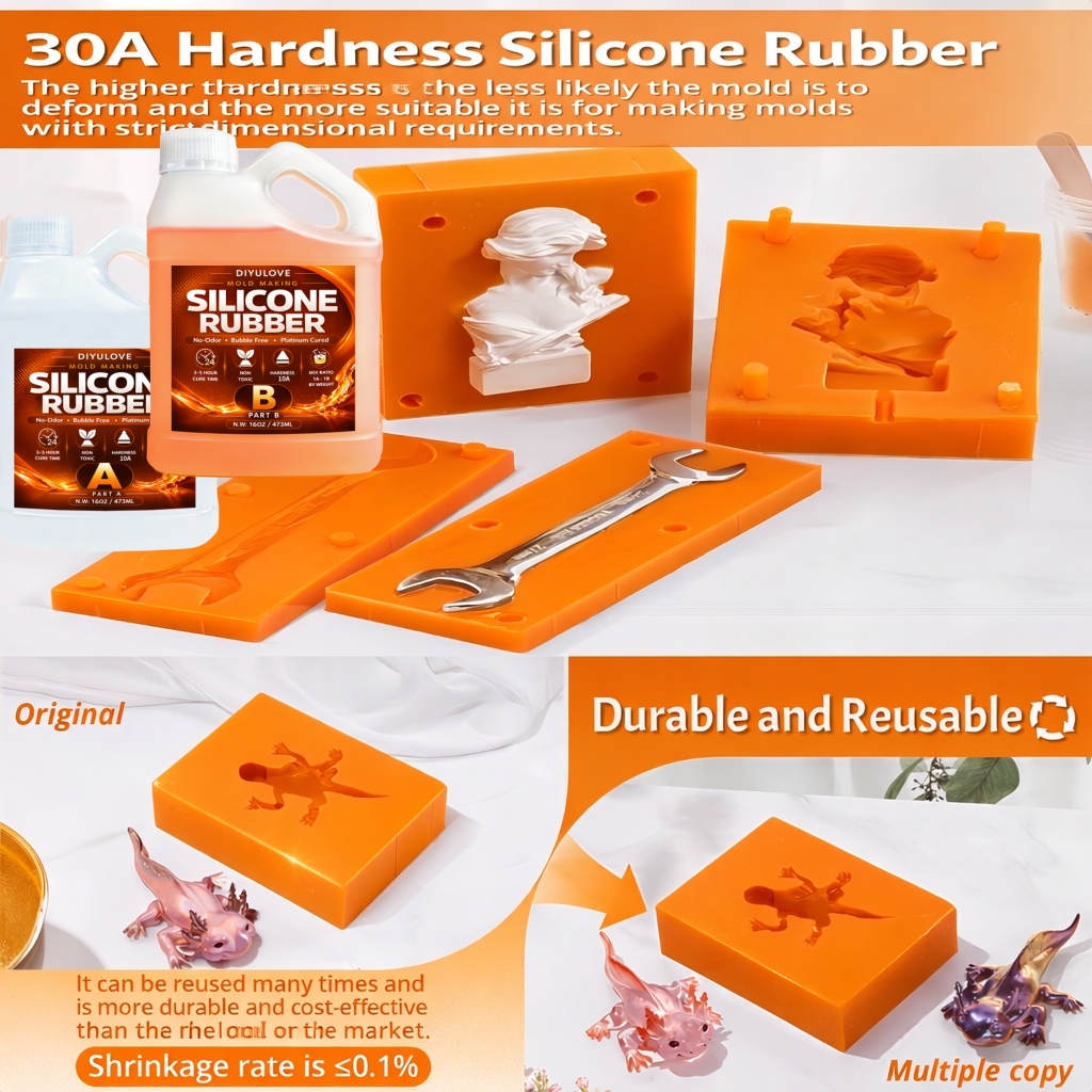 Liquid Silicone Rubber Kit,Hig - Melt Pour Soap Base recensie en prijs