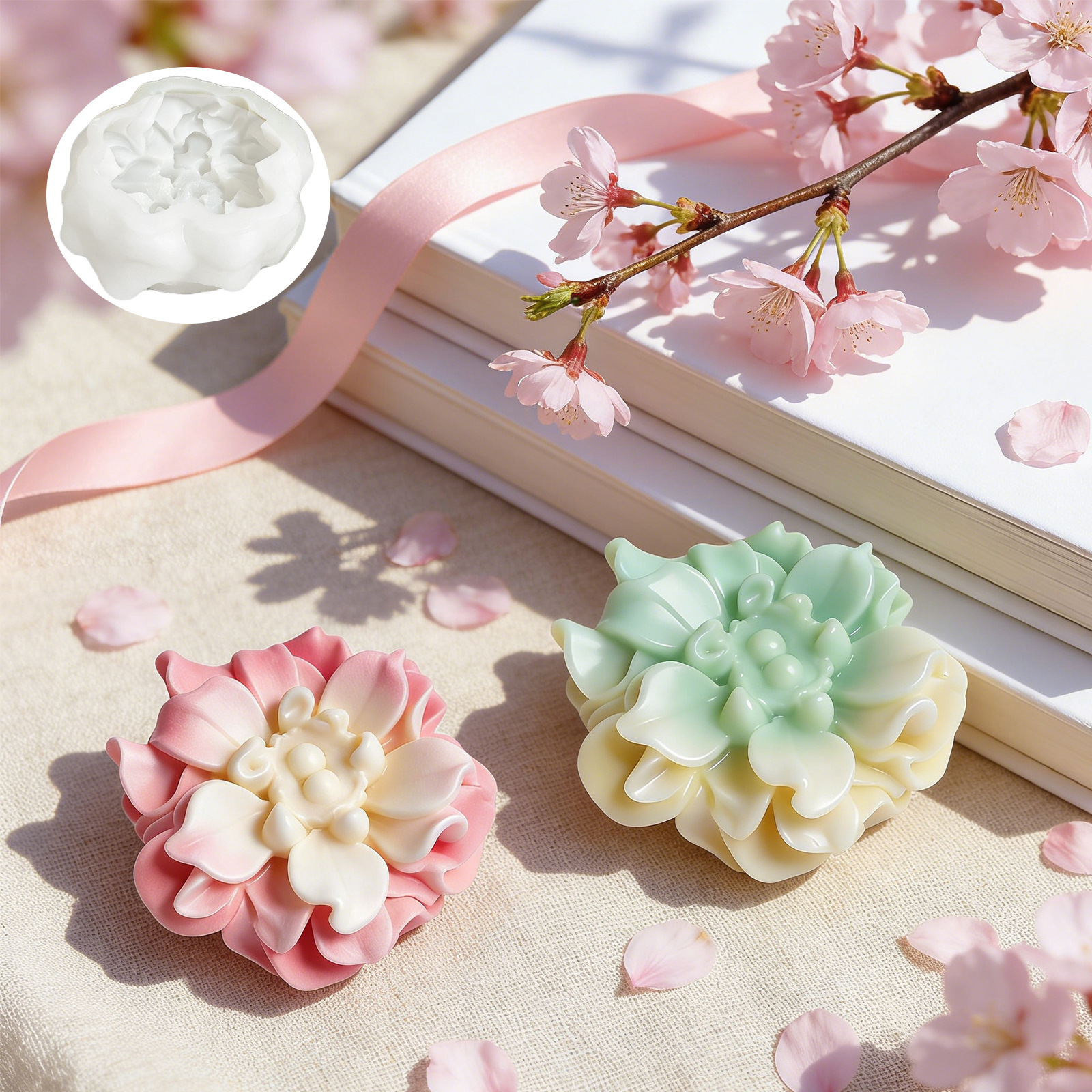 Silicone Mold Flower Shape 3D  - Soap Making Hobby recensie en prijs