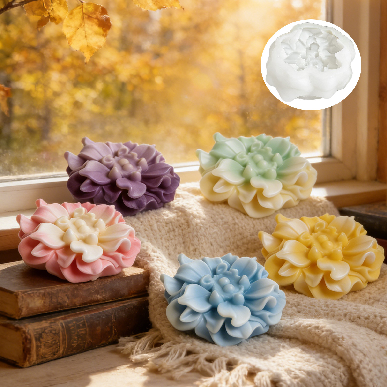Silicone Mold Flower Shape 3D  - Soap Making Hobby recensie en prijs