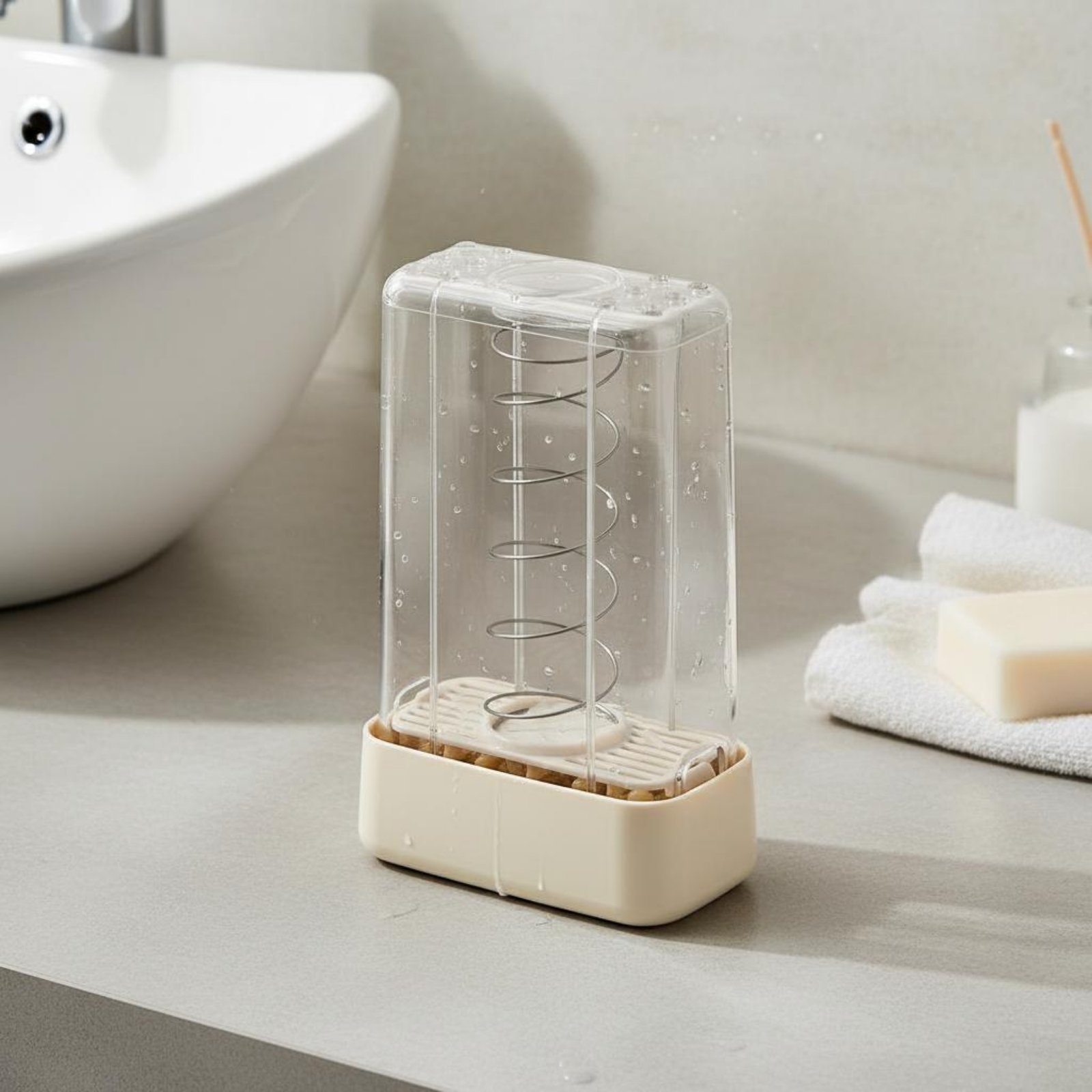 Soap Dish with Brush Foam Maki - Quick Soap Making recensie en prijs