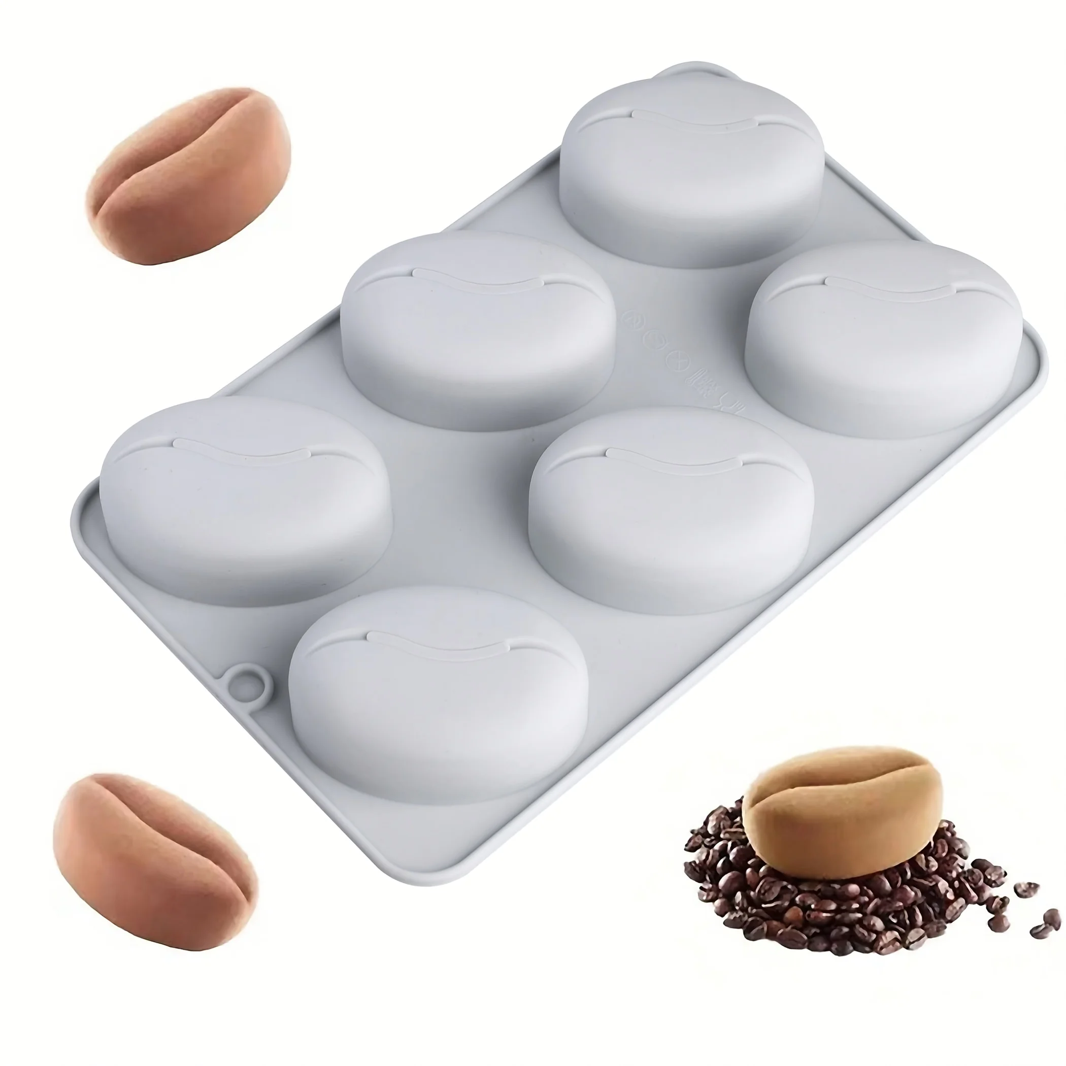 Silicone Mold for Coffee Beans - Soap Making Dye recensie en prijs