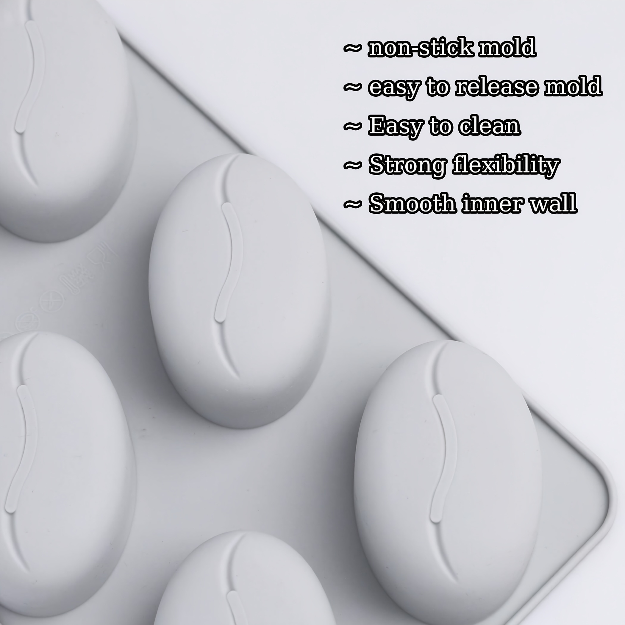 Silicone Mold for Coffee Beans - Soap Making Dye recensie en prijs